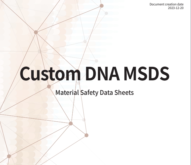 DNA MSDS